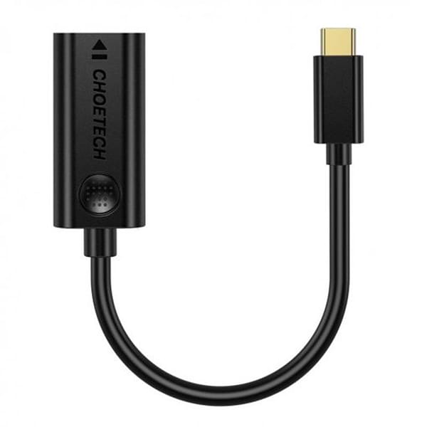 Фото - Перехідник HDMI Choetech USB Type-C (M/F), Black (HUB-H04)