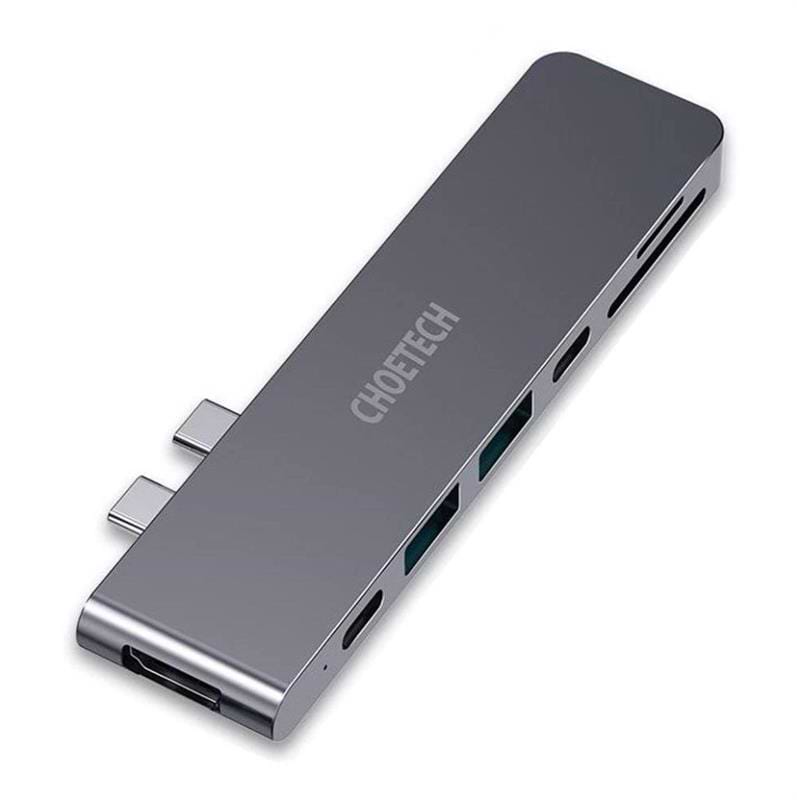 Хаб USB Choetech 7 in 1 USB-C (HUB-M14)