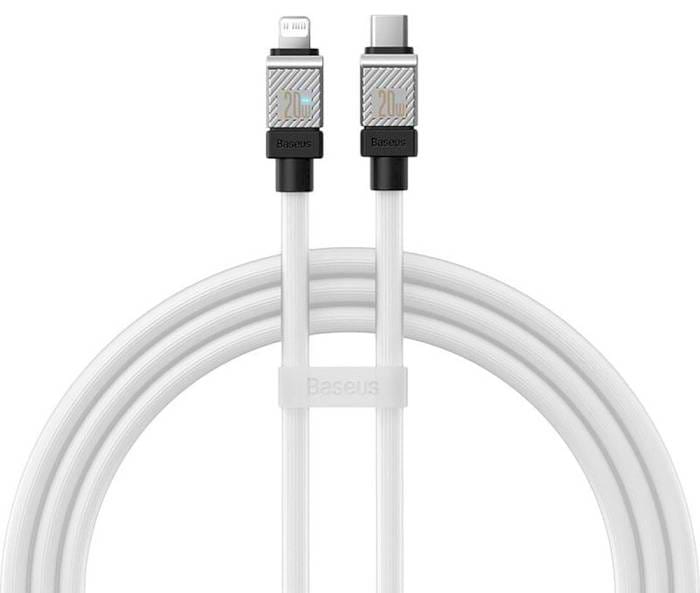 Кабель Baseus CoolPlay Series Type-C to Lightning 20W 1 m white (CAKW000002)