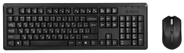 Фото - Клавіатура + миша бездротова A4tech 4200N (GR-92+G3-200N)