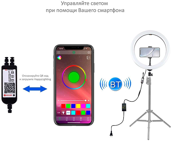 Фото - Набір для блогера Puluz PU411EU 12''