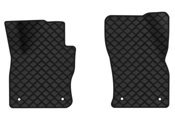 Килимки з екошкіри в салон авто передні EVAtech для Tiguan (Mk 2) Restyling Volkswagen 2020 2 покоління SUV EU (VW41380AN2AV4BBB)