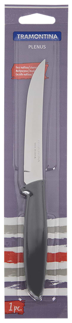 Фото - Ніж кухонний Tramontina Plenus Grey 127мм (23431/165)