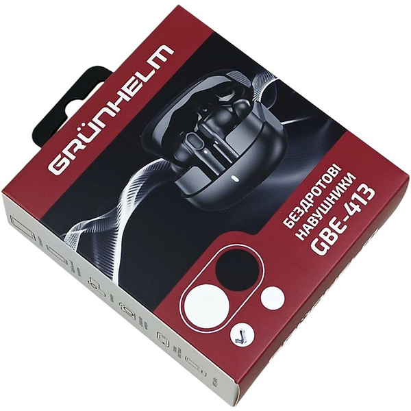 Фото - Наушники вкладыши беспроводные TWS Grunhelm GBE-966