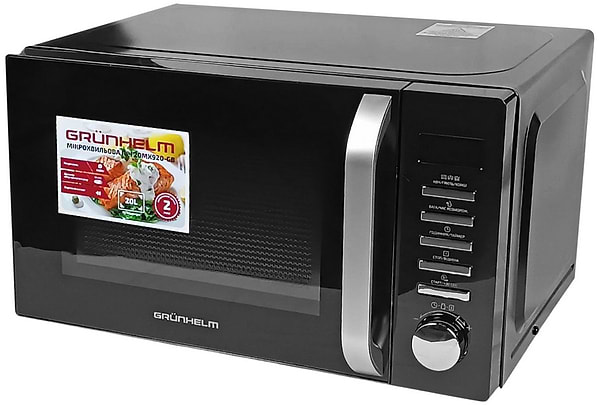 Фото - Мікрохвильова піч (НВЧ) Grunhelm 20MX920-GB