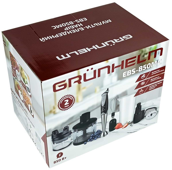 Фото - Блендер погружной Grunhelm EBS-850МС