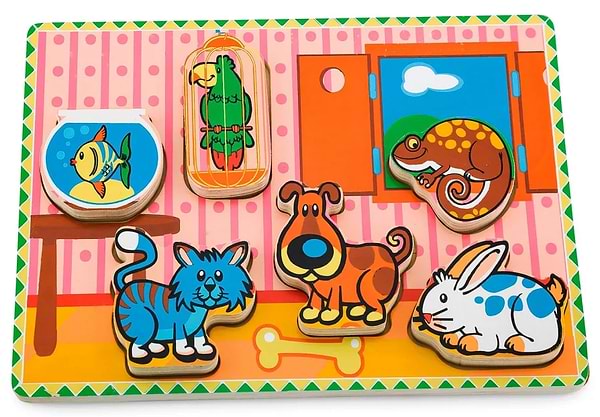 Фото - Сортер Viga Toys Домашні вихованці (56440) Фото - Сортер Viga Toys Домашні вихованці (56440)