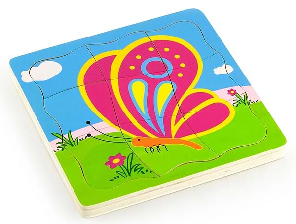 Фото - Пазли (3-4 роки) Viga Toys Метелик (59517VG)