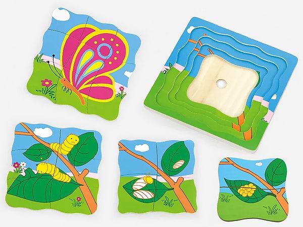 Фото - Пазли (3-4 роки) Viga Toys Метелик (59517VG)