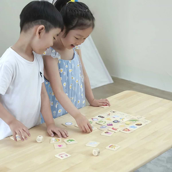 Фото - Настільна гра (3-4 роки) Viga Toys Органи чуття (44507)