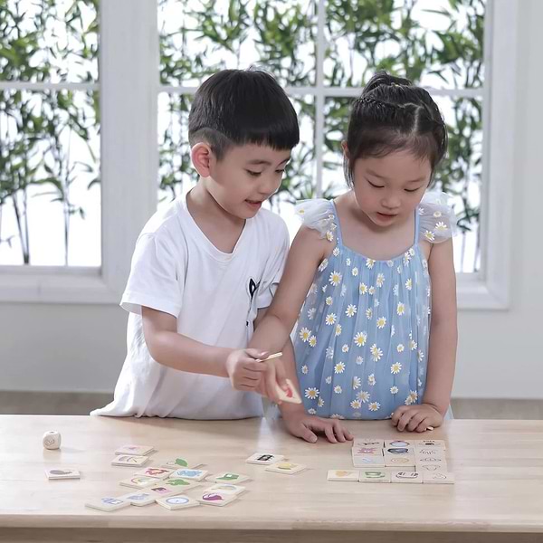 Фото - Настільна гра (3-4 роки) Viga Toys Органи чуття (44507)