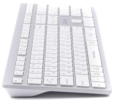 Фото - Клавіатура бездротова A4tech FBX50C White