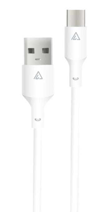 Фото - Кабель ACCLAB PwrX USB-USB Type-C 1.2m 30W White (1283126559532)