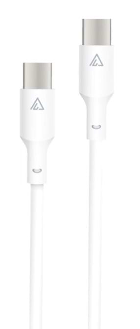 Кабель ACCLAB PwrX USB Type-C-USB Type-C 1.2m 60W White (1283126559563)