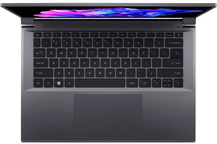 Фото - Ноутбук ігровий Acer Swift X 14 SFX14-71G-553H (NX.KEVEU.001) Steel Gray