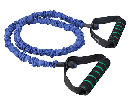 Эспандер TECOFIT Resistance tube with fabric wrap latex (TOP1511002)