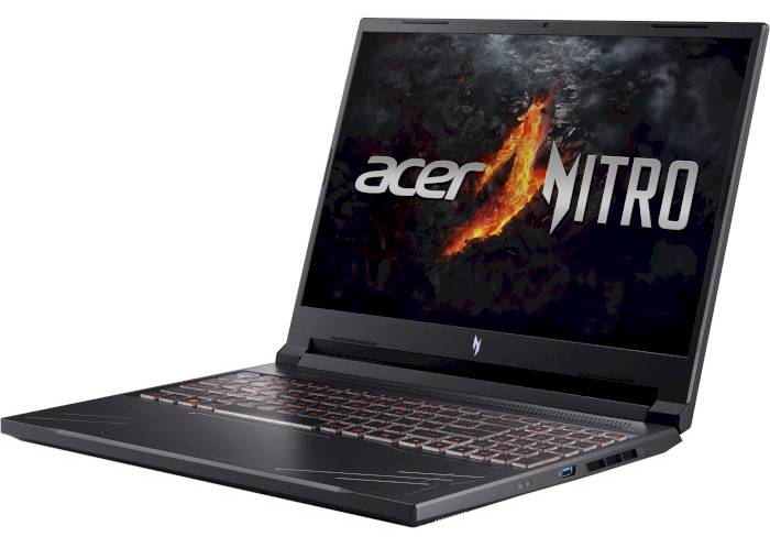 Фото - Ноутбук игровой Acer Nitro V 16 ANV16-41 (NH.QRVEU.006) Obsidian Black