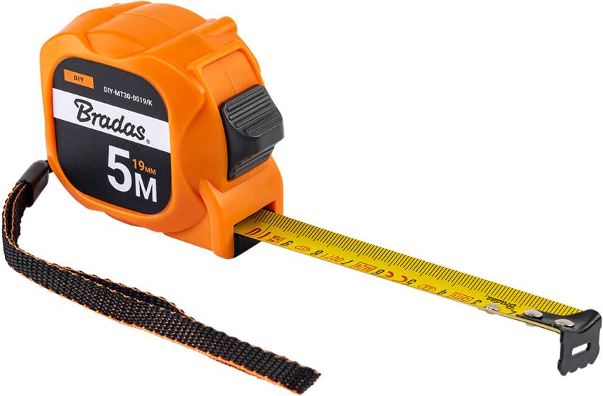 Рулетка BRADAS TINY 5 м (DIY-MT30-0519/K)