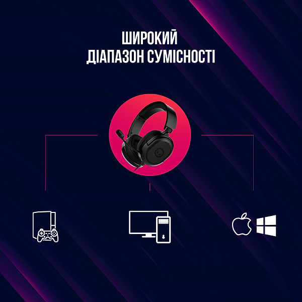 Фото - Гарнитура проводная игровая Lorgar Kaya 360 Gaming 7.1 USB Black (LRG-GHS360)