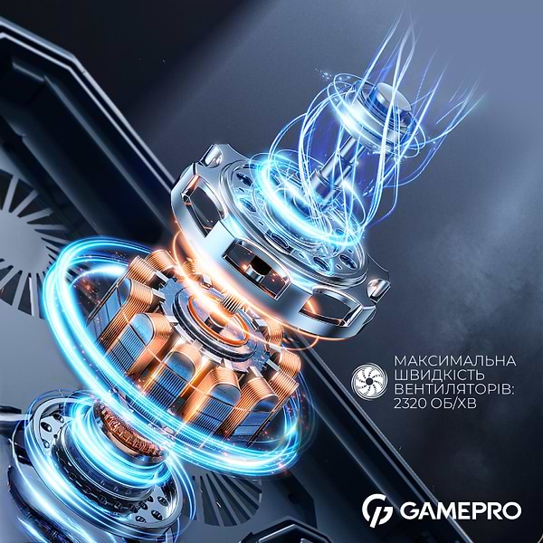 Фото - Підставка під ноутбук охолоджуюча GamePro CP795