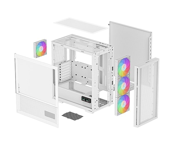 Фото - Корпус Deepcool CH560 Digital White (R-CH560-WHAPE4D-G-1) без БЖ