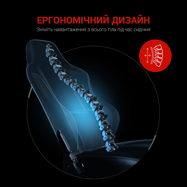 Фото - Кресло для геймеров Anda Seat Luna Size L Black PVC (AD18-44-B-PV/C)