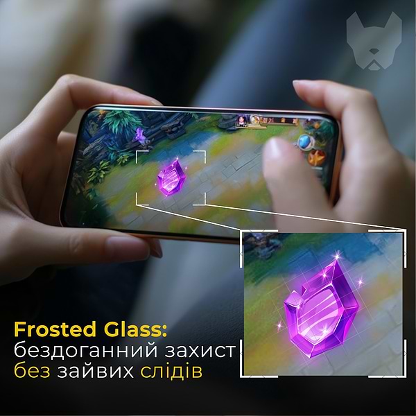 Фото - Захисне скло для смартфону ILera Deluxe Frosted Glass iPhone 16 (iLFrDL16)