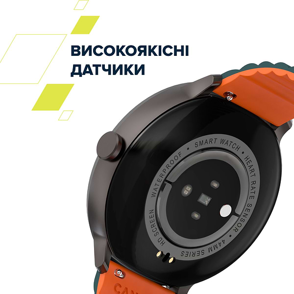 Фото - Смарт-часы Canyon Jacky SW-69 Green Orange (CNS-SW69BG)