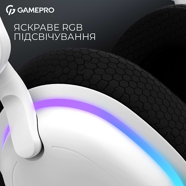 Фото - Гарнітура бездротова ігрова GamePro Asgard Bragi (HSW250W)
