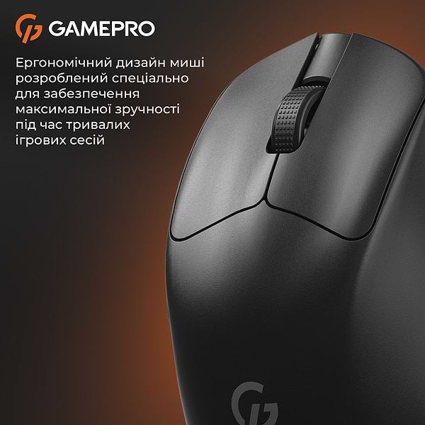 Фото - Мышь беспроводная игровая GamePro Genesis Avenger Wireless Black (GM096B) 