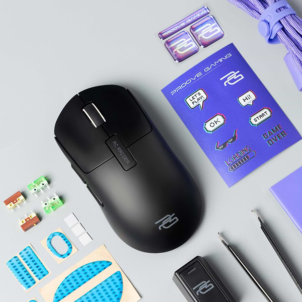 Фото - Мышь беспроводная игровая Proove Gaming RC Raider 8K black (WMRR00122001)