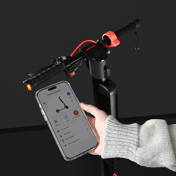 Фото - Электросамокат Proove Model X-City Pro 2 App 350W Black/Red (XCPN35025102)