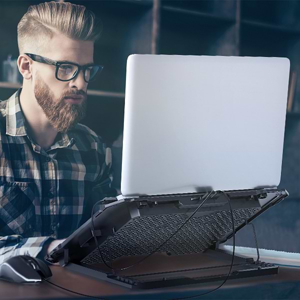 Фото - Подставка под ноутбук охлаждающая GamePro CP485 Black