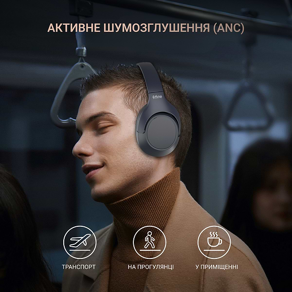 Фото - Гарнітура бездротова Fifine X3 Wireless Black