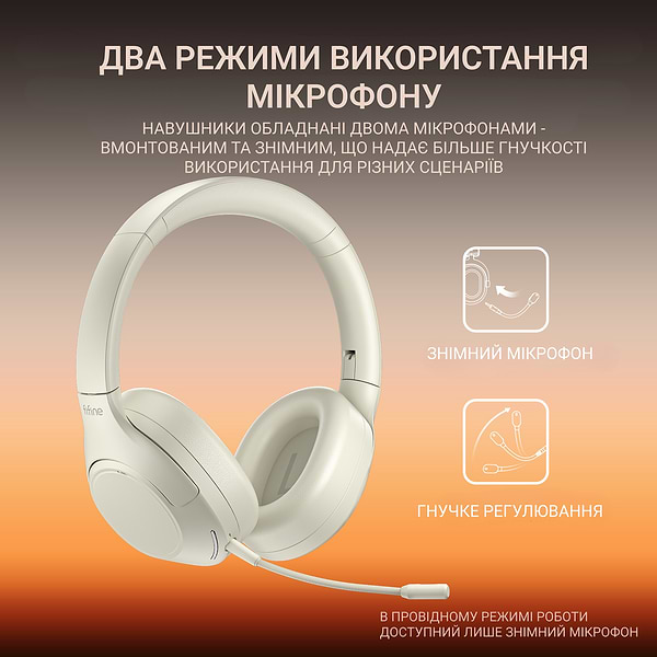 Фото - Гарнітура бездротова Fifine X3W Wireless White