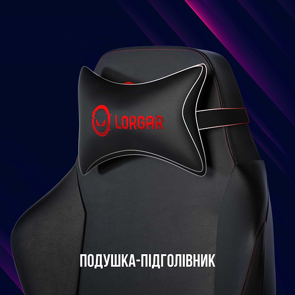 Фото - Крісло для геймерів Lorgar Embrace 533 Black Red (LRG-CHR533BR)