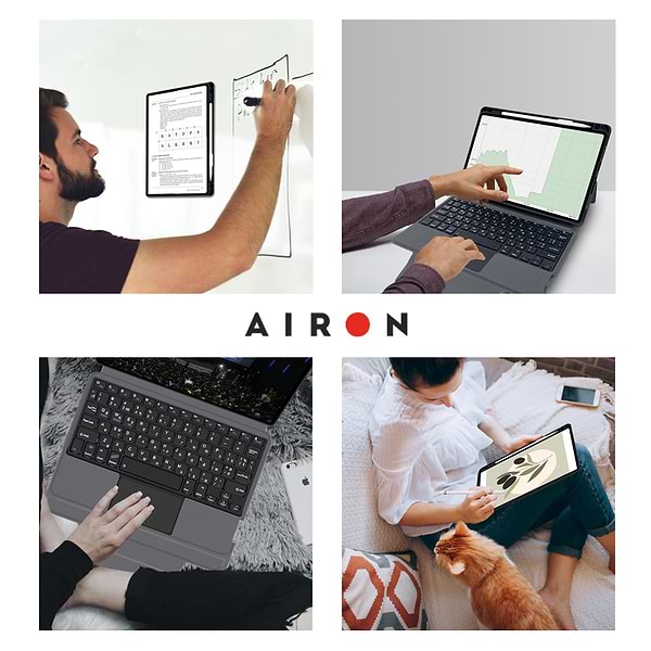 Фото - Чохол для планшету AIRON Premium for Lenovo tab M10 Plus 3Gen 2022 10.6 з інтегрованою клавіатурою (4822352781100)