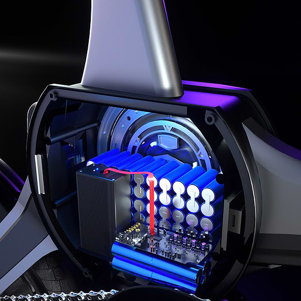 Фото - Уцінка - Електровелосипед Zhengbu D8 Matt Series Black