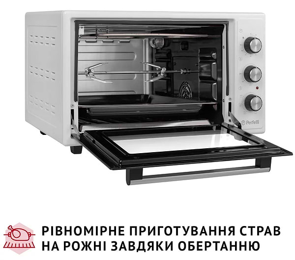Фото - Піч електрична Perfelli SIERRA 37 WHITE