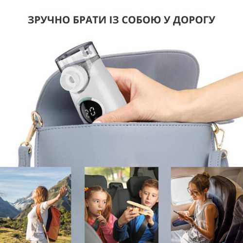 Фото - Інгалятор AIMED Mesh Nebulizer (AI-Mesh1wh)