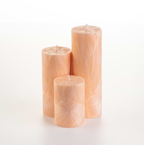Фото - Свеча декоративная CandlesBio цилиндр 70/150 мм Персиковый (WP01 70/150)