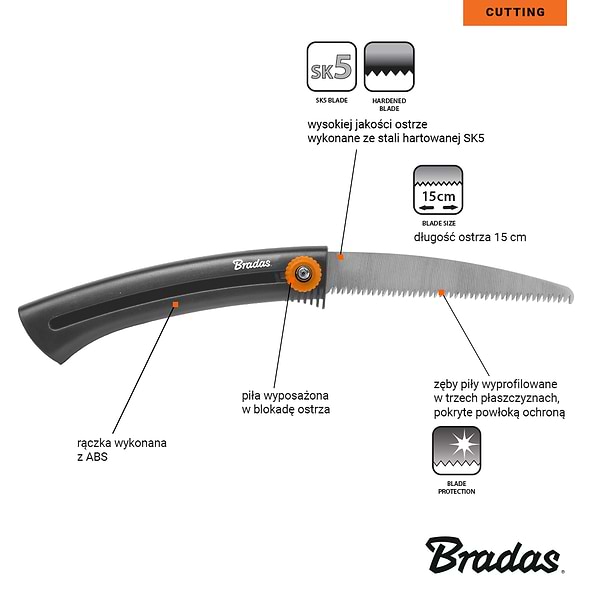 Фото - Ножівка BRADAS V-SERIES HENDY (KT-V1421)