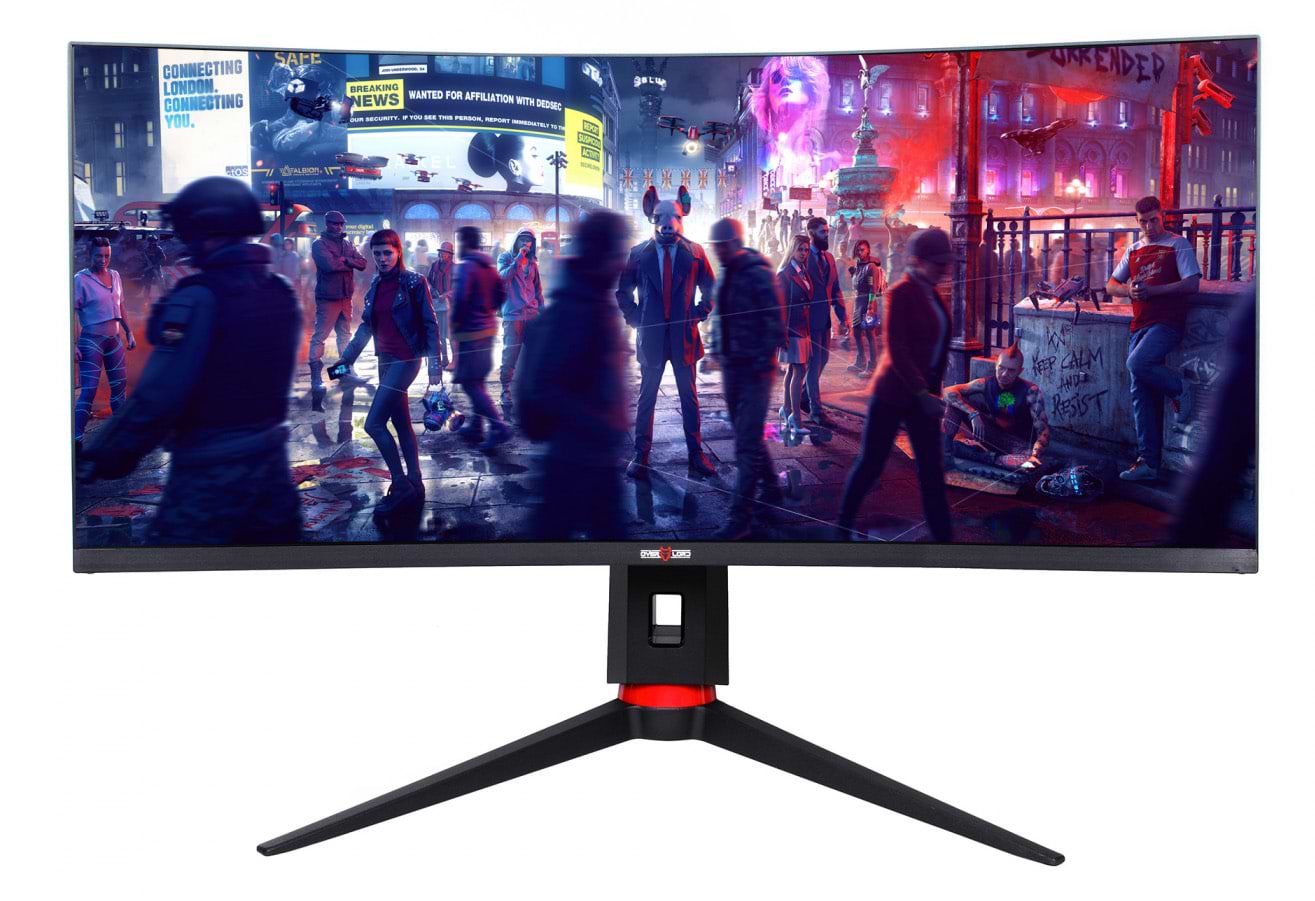 Монитор игровой QUBE Overlord C34UQ144 - Фото 1