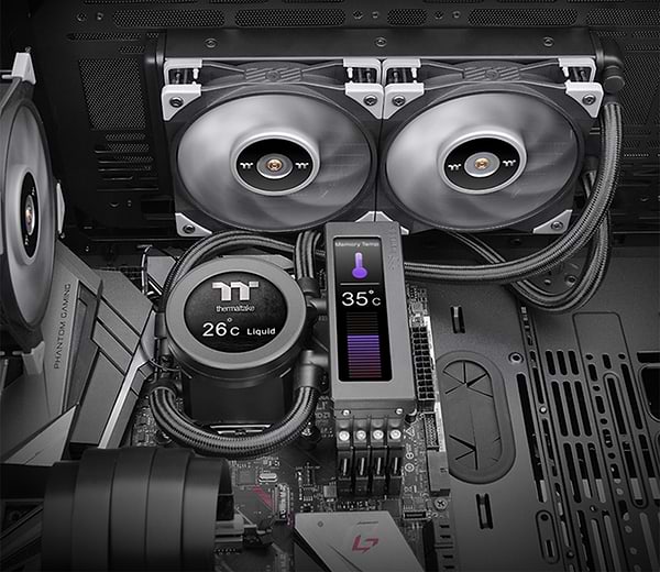 Фото - Водяна система охолодження Thermaltake Floe RC Ultra 240 CPU&Memory (CL-W324-PL12GM-A)