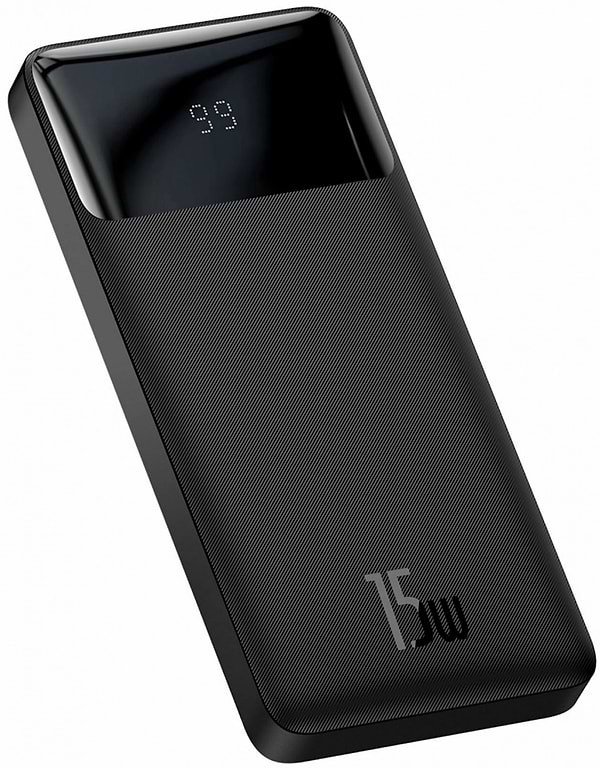 Фото - Батарея мобільна Baseus Bipow 10000mAh 2xUSB+Typ C 15W USB to Micro USB (PPBD050001)