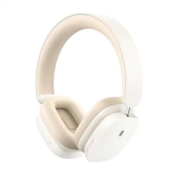 Фото - Навушники повнорозмірні бездротові Baseus Bowie H1 Creamy-White (NGTW230002)