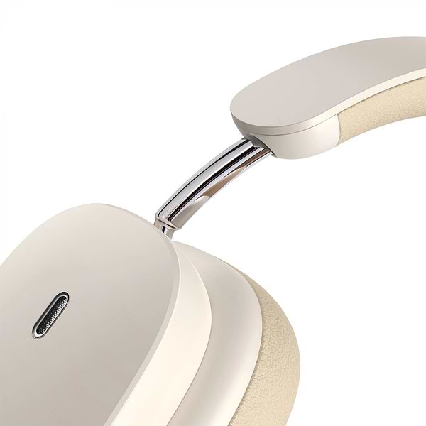 Фото - Навушники повнорозмірні бездротові Baseus Bowie H1 Creamy-White (NGTW230002)