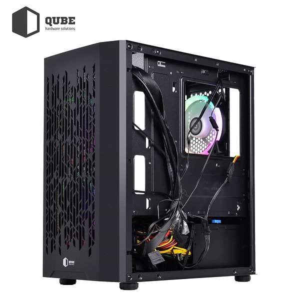 Фото - Корпус QUBE Black (BLOCK_FMMU3)