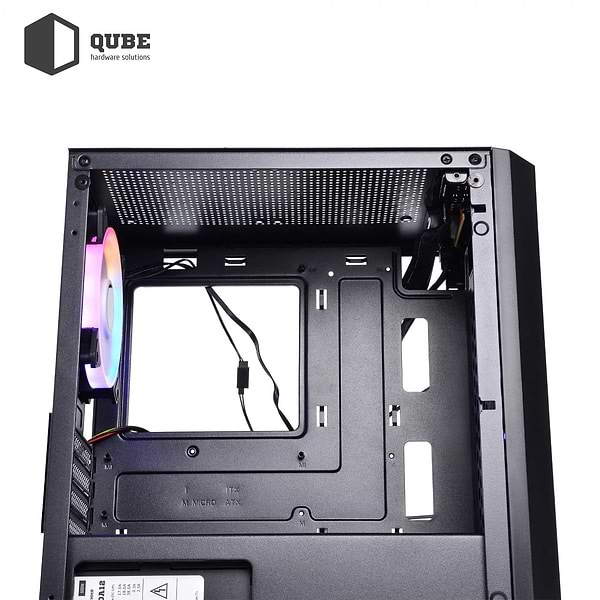 Фото - Корпус QUBE Black (BLOCK_FMMU3)