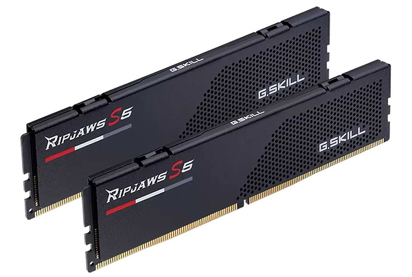 Фото - Память DDR G.Skill DDR5 2x16GB/6000 Ripjaws S5 Black (F5-6000J3238F16GX2-RS5K) Фото - Память DDR G.Skill DDR5 2x16GB/6000 Ripjaws S5 Black (F5-6000J3238F16GX2-RS5K)